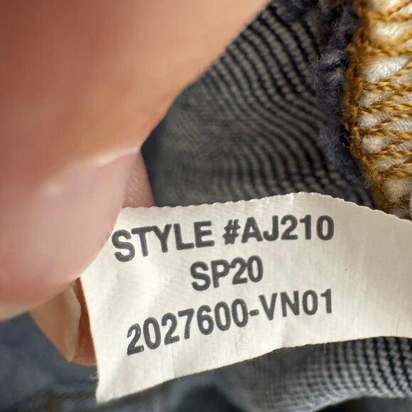 Madewell Slim Wide-Leg Crop Jeans Size 23 High Rise Vintage Blue Denim - Picture 8 of 8